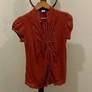 Short sleeved blouse